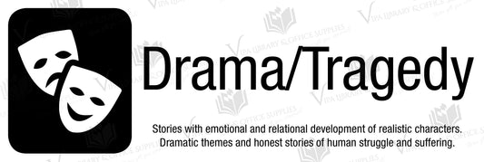 Drama/Tragedy Shelf Divider