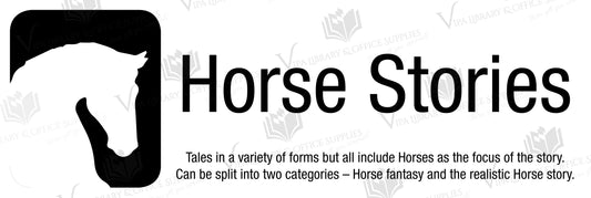 Horse Stories Shelf Divider