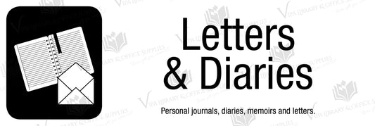 Letters & Diaries Shelf Divider