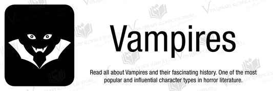 Vampires Shelf Divider