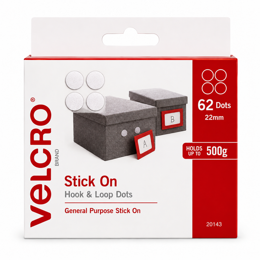 VELCRO® Brand Spot Hook/Loop 22mm