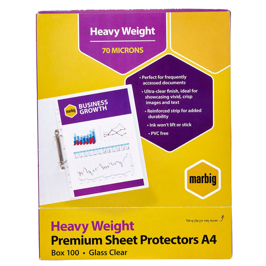 Marbig Sheet Protectors A4